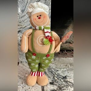 Rare Vintage 1970's Large
Gingerbread Man Holiday Decor
